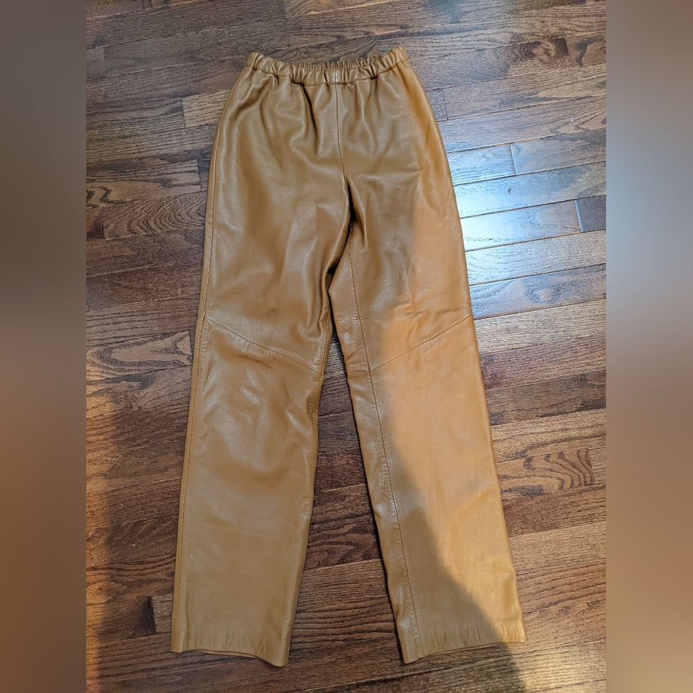 SIENNA STUDIO 100% LEATHER PANTS